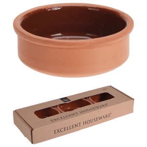 Set De 3 Bols En Terre Cuite 200Ml
