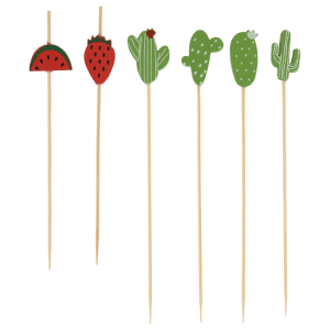 Set de 20 bâtonnets à cocktail