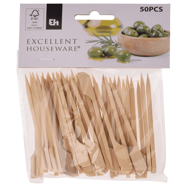 Set De 50 Piques Cocktail 9Cm