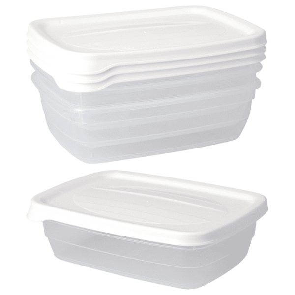 Boîte alimentaire transparente 0,3 l