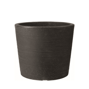 Pot Jardin 40X40X35Cm Granit Noir