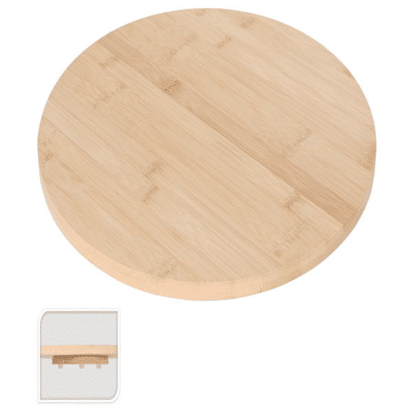 Planche de service rotative en bambou