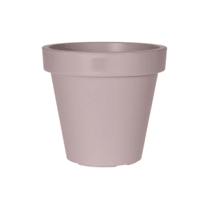 Pot De Fleurs Rond Taupe 50Cm