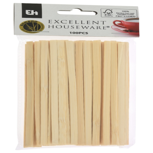 Set de 100 bâtonnets d'agitation