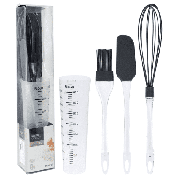 Set de 4 ustensiles pâtisserie