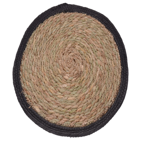 Set de table rond naturel 37,5 cm