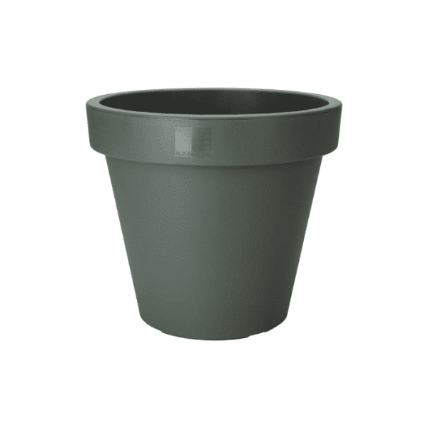 Pot De Fleurs Rond Vert 60Cm