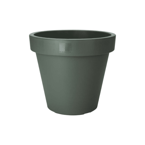 Pot De Fleurs Rond Vert 80Cm