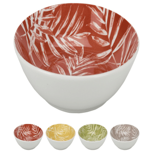 Assiette profonde 20cm 4 assorties