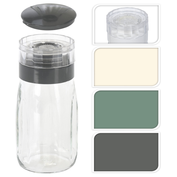 Moulin À Poivre En Verre 300Ml 4 Assortis