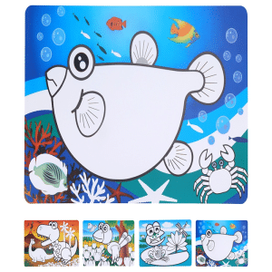 Set de table motif animaux 43,5 x 28,5 cm