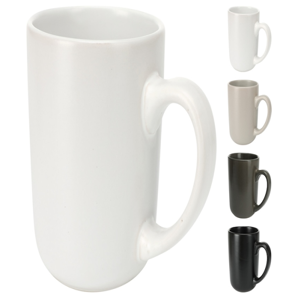 Tasse en grès 370ml 4 assorties