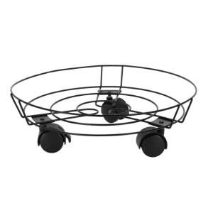 Support À Roulettes Pour Pot De Fleurs 31,5 Cm