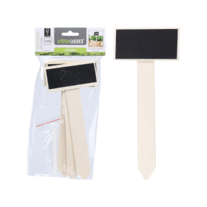 Set De 4 Étiquettes Pour Plantes Avec Craie
