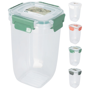 Boîte de rangement alimentaire 1100ml 4 assortis