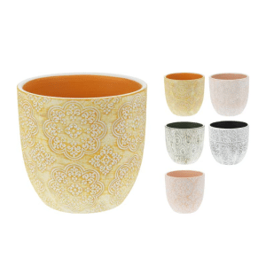 Pot De Fleurs 13,7X13,3Cm 5 Assortis