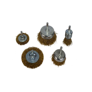 Set  de brosses acier de perceuse de 5 pièces