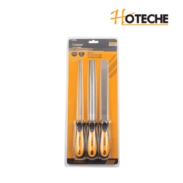 Set de 3 rapes 200mm en bois