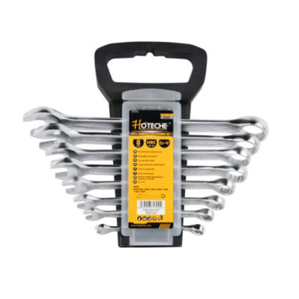 Set de 8 clés mixte 6-19mm 8 pièces