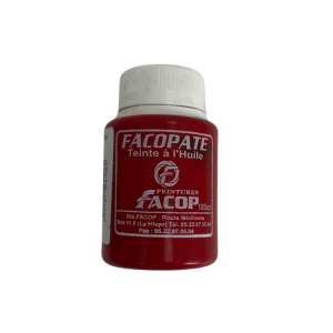 Teinte Facopate Huile Rouge 100Cc