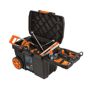 Boîte à outils avec roues 58x43x39cm cm