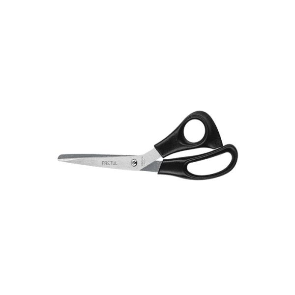 Ciseaux multi-usages à lames dentelées 20,3 cm noir
