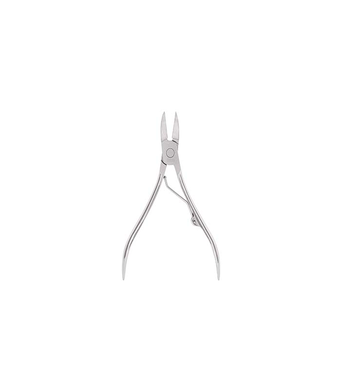 Pince à manucure avec tête courbé 12 cm