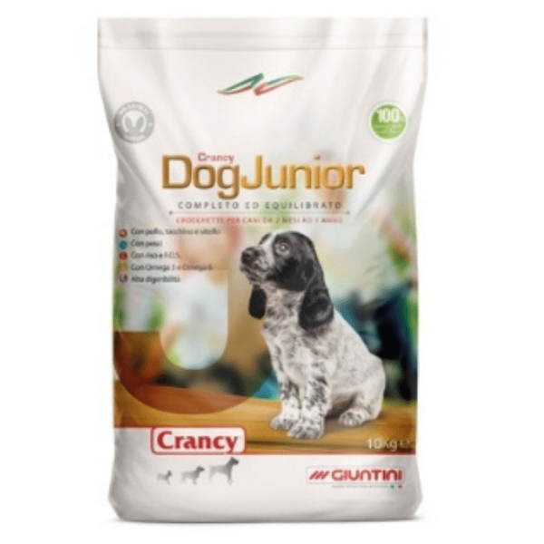 Croquette crancy dog junior 10kg