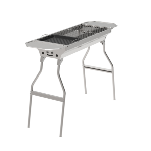 Barbecue Au Charbon En Acier Inoxydable 110X33.5X70 Cm