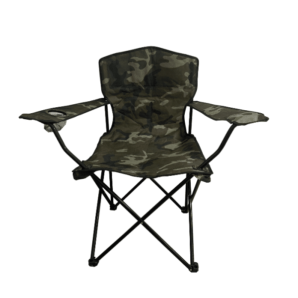 Chaise Camping Pliante Vert Avec Porte Bouteille