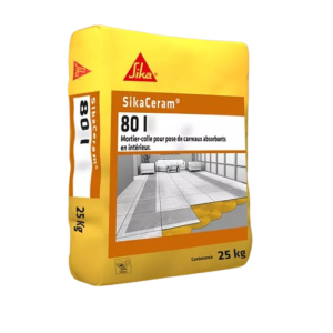 Sikaceram 80 gris de 25 kg