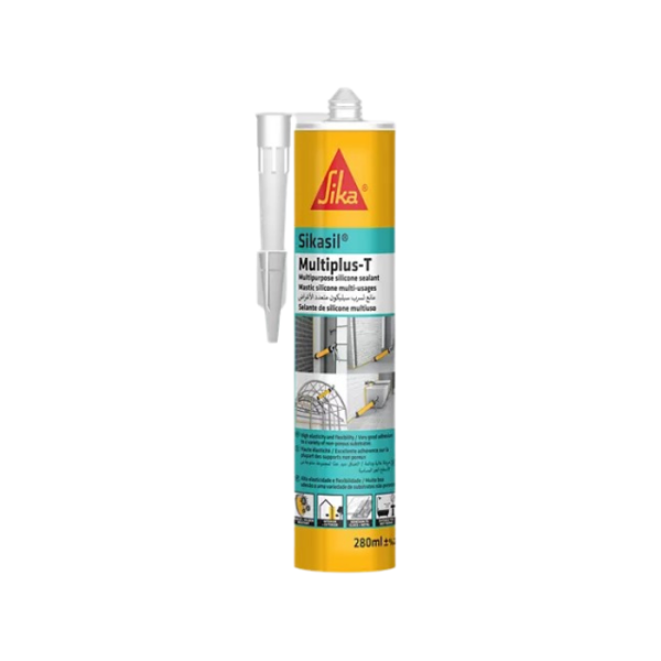 Sikasil multiplus- T universal silicone 280 ml blanc
