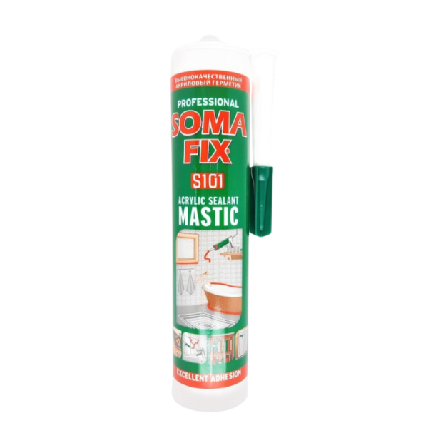 Mastic blanc 500g somafix