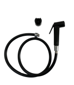 Ensemble douchette WC en ABS noir – Image 2