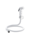 Ensemble douchette WC en ABS blanc