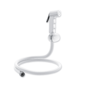 Ensemble Douchette Wc En Abs Blanc