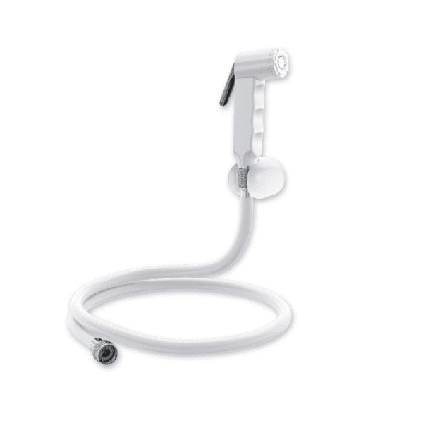 Ensemble Douchette Wc En Abs Blanc