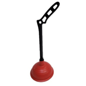 Ventouse en caoutchouc rouge 14,5 cm