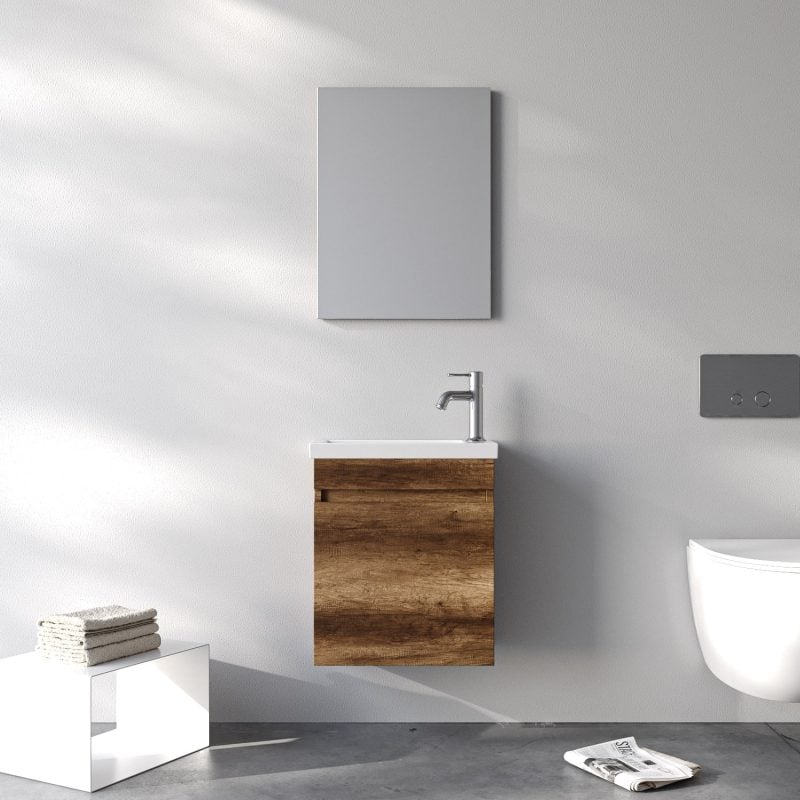 Meuble De Salle De Bains 46 X 28 X 55 Cm Baroque Lidya – Image 2
