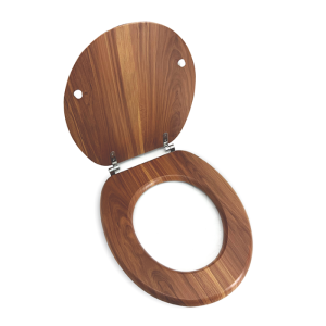 Abattant Wc En Mdf Motif Bois