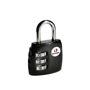 Jeu De Cadenas A 3 Codes 33Mm Rouge/Noir Vetra