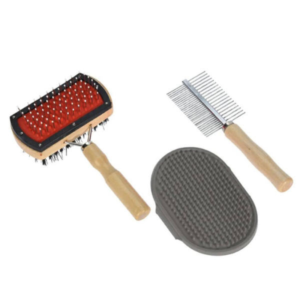 Kit de toilettage pour chiens 3 pièces