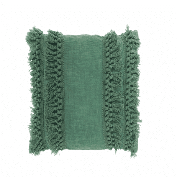 coussin saba 45x45cm vert