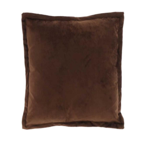 coussin tatum brun 45 x 45 cm