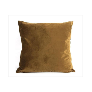 Coussin carola brun 50 x 50 cm