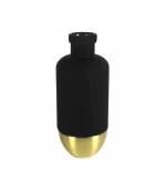 Vase naomi noir/dore 31 cm – Image 2