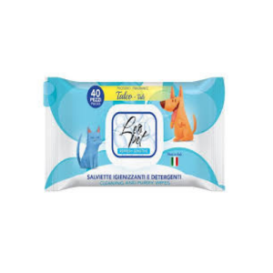 Lingettes nettoyantes talc  40 pieces