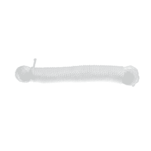 Fil enroulé pour linge 4 mm / 20 mètres blanc