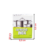 Tampon à récurer inox boîte 1 unité – Image 2