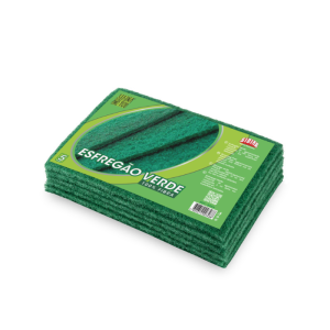 Tampon à récurer vert paquet de 5 unités